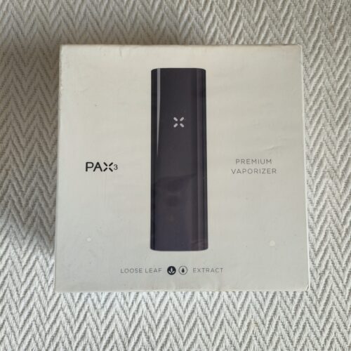 PAX 3 Premium Vaporiser - brand new in box sealed - BLACK